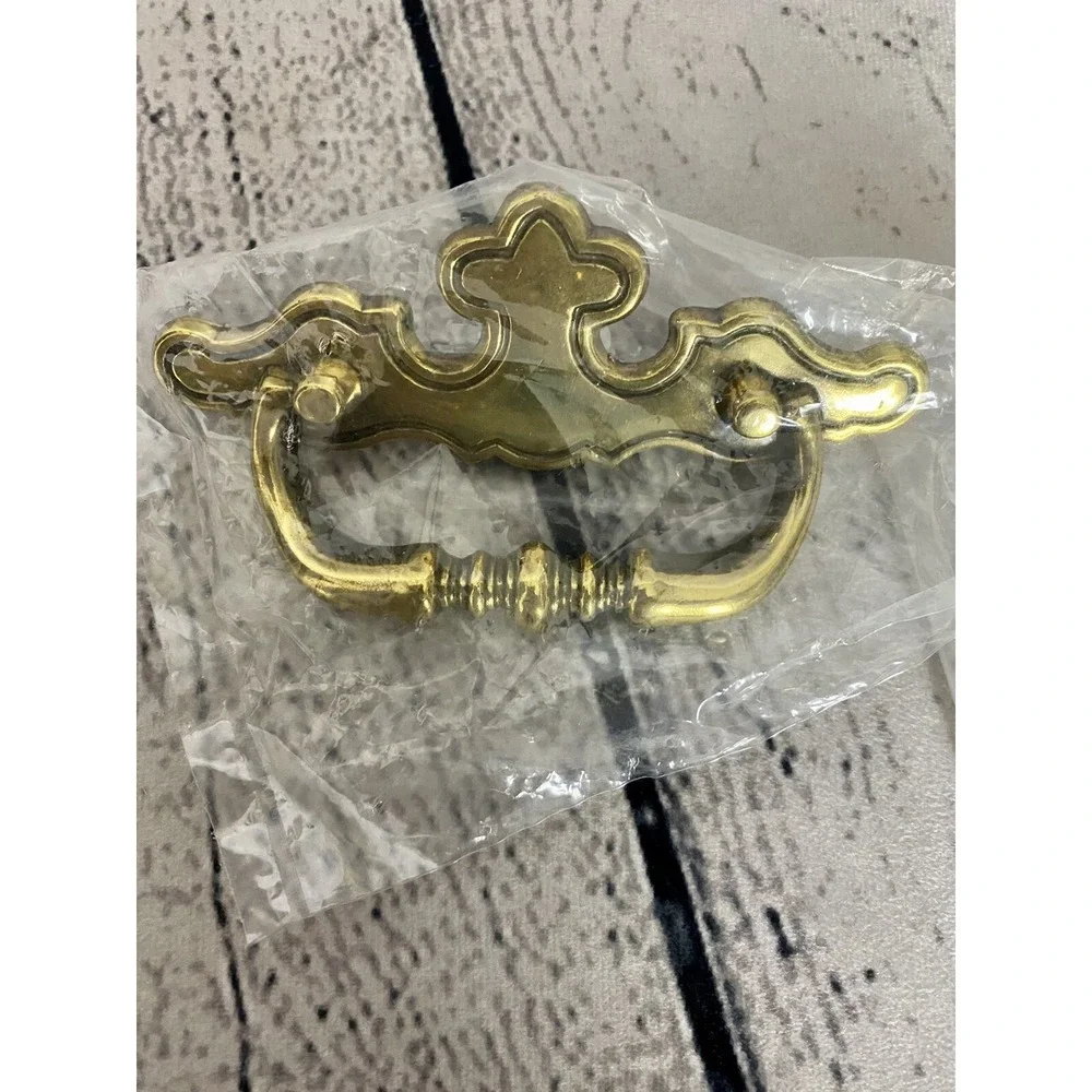 Lot of 8 Amerock Hardware BP768-AE Drawer Cabinet Pulls Cupboard Brass Bail Pull
